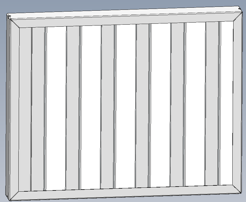 1000X - RR72 / RR36 Canopy Baffle Filter
