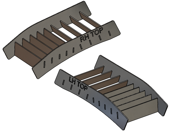 2250 - Fan Grille Assembly LH & RH