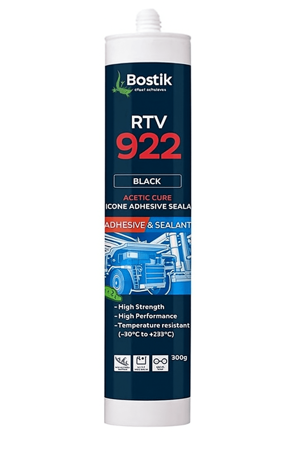 R922 - Silicone Black