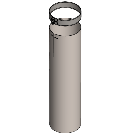 10004 - Extension ducting (4 Metre Ceiling)