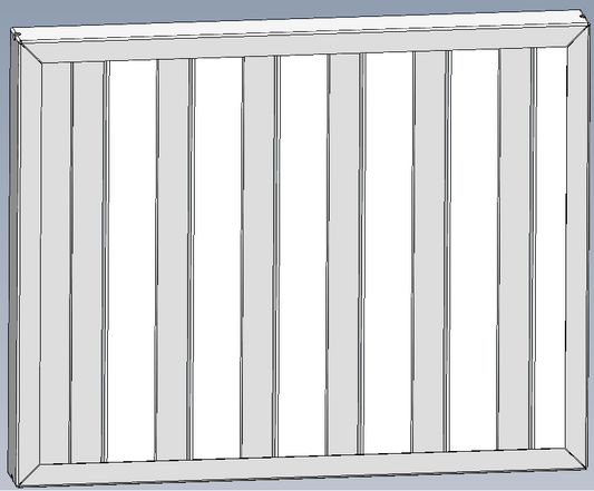 1000 - RR54 Canopy Baffle Filter