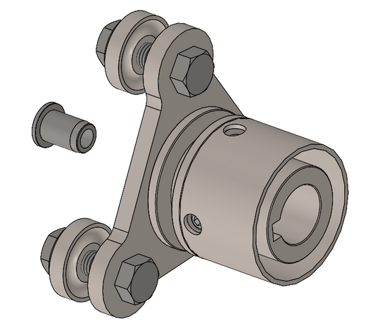 1656 - Motor Coupling (With T-Sleeve)