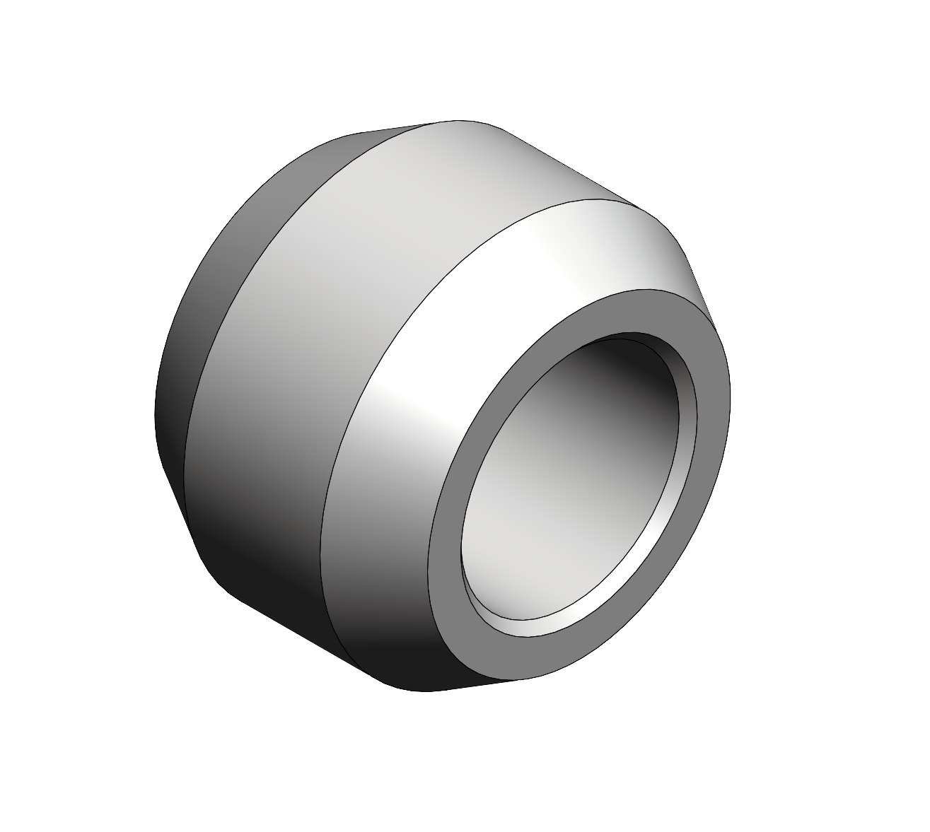 3251 - Roller Ball Acetal - White 