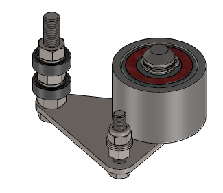 3530R - RH Pulley Idler Assembly