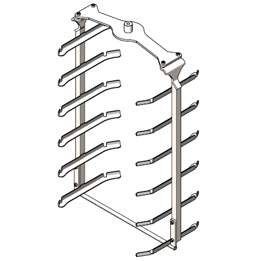 3830X - RR72 / RR36 Flat Tray Rack 