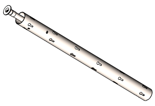 3891X - RR72 LH Centre Column (Keyhole Spine) 