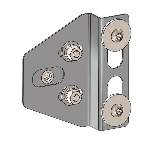 4160 - Outer Glass Slide Lock Assembly 