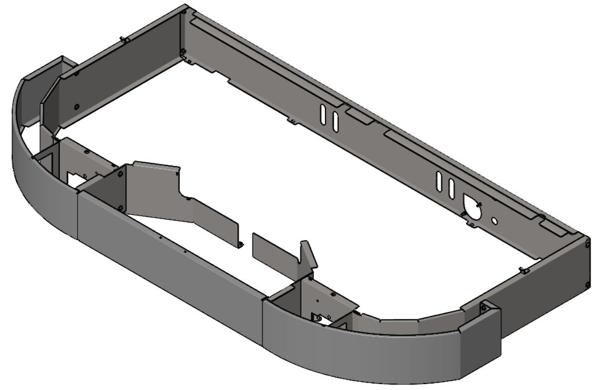 4351 - RR72 Facade Assembly complete Kit