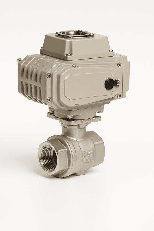 4770 - 2 Way Valve (DC Actuator) 1 1/4" BSP Set