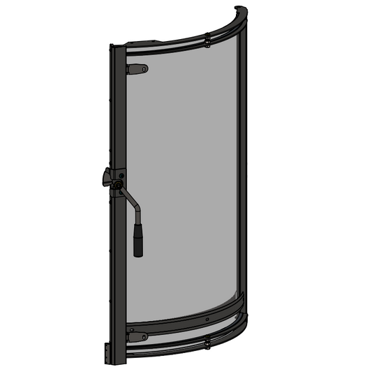 R60X - RR72 RH Fully assembled door Kit (Excluding outer glass)