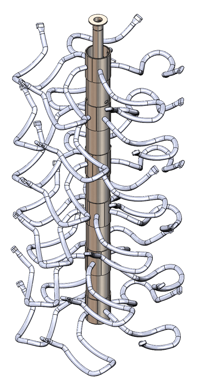 L30SK - RR54 / RR30 LH Centre Spine Upgrade Kit with Hooks