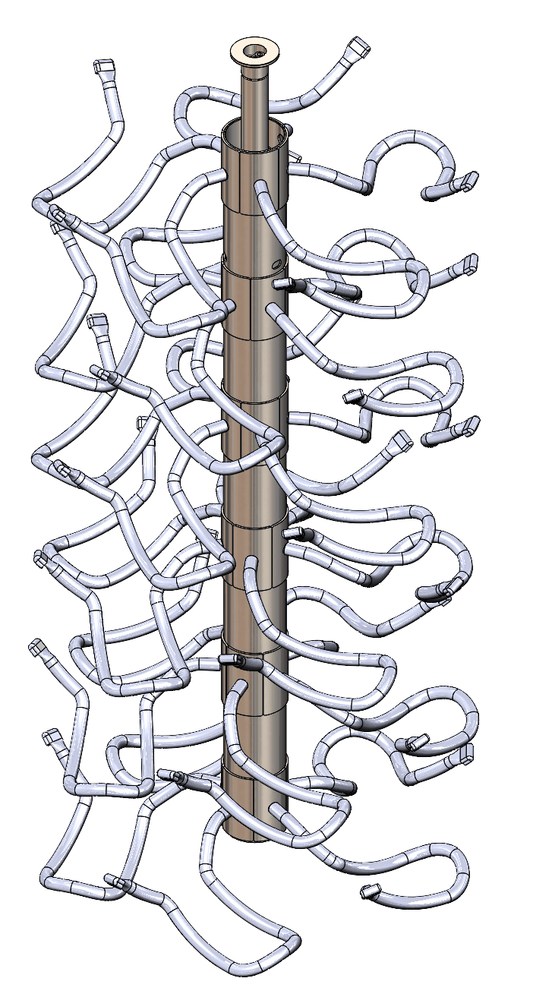L30SK - RR54 / RR30 LH Centre Spine Upgrade Kit with Hooks