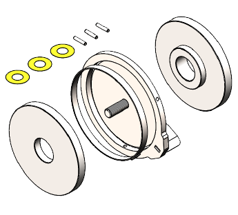 R0M3 - RR54 / RR30 LH Driven dog for tray rack