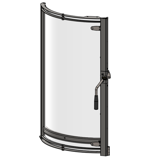 R59X - RR72 LH Fully assembled door Kit (Excluding outer glass)