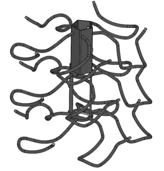 RHS30 - Teflon Replacement - Exchange Basis - For Hanging Rack right Side RR54