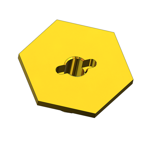 RM11 - Door Seal Surround Brass Nut