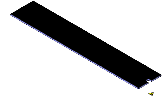 RM15 - Central glass panel c/w decals