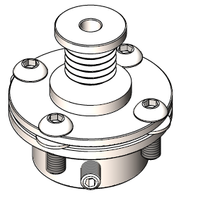 RM4P - Small bobbin pulley assy c/w Parallel bottom half (Old Style)