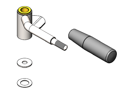 RM6L - LH Door handle Assembly