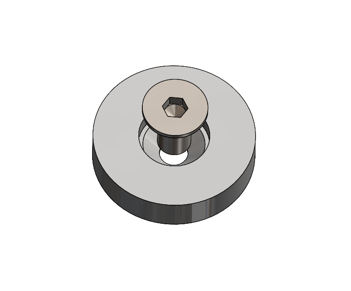 RM90 - Magnet for fat bucket c/w Screw Kit 